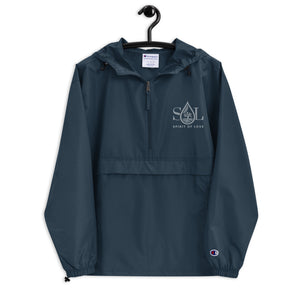 SOL Embroidered Champion Packable Jacket $65