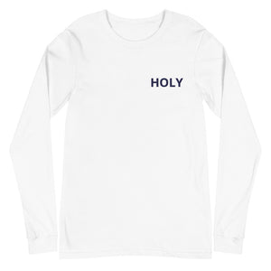 Embroidered Jewel HOLY Tee Long $45